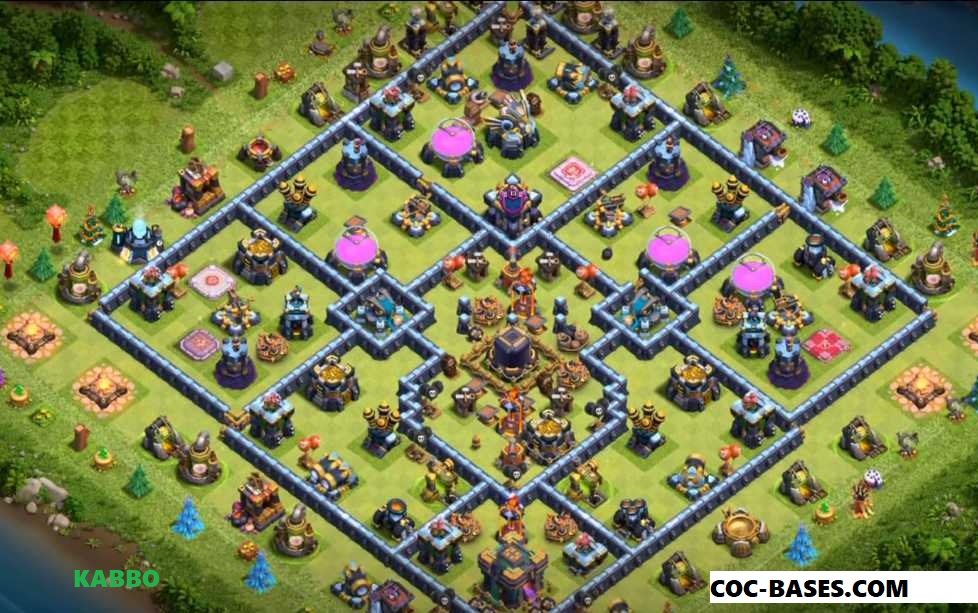 coc th14 farming base