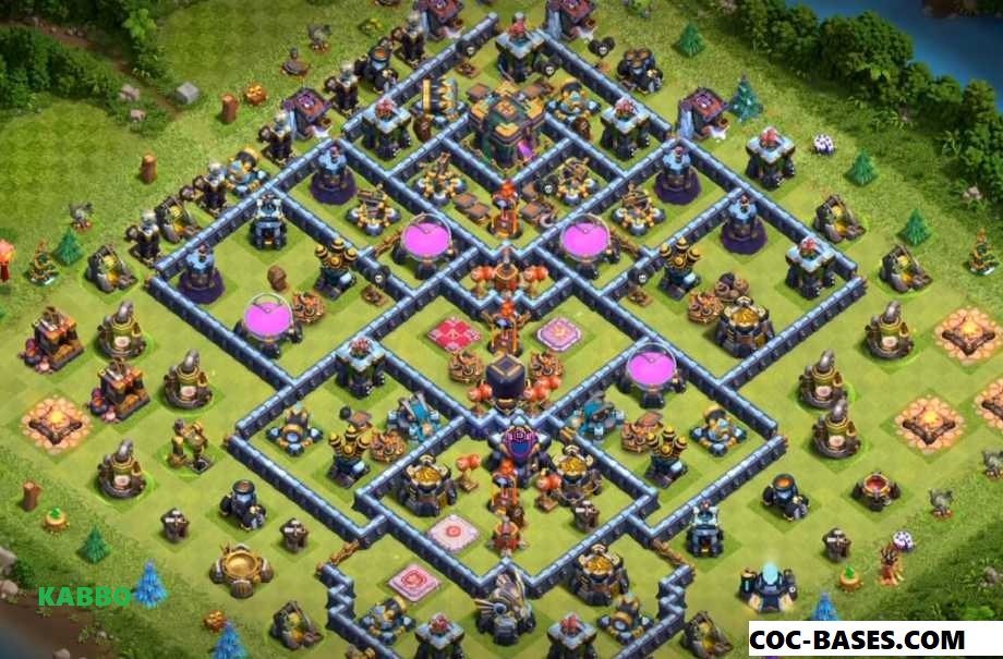 coc th14 farming base
