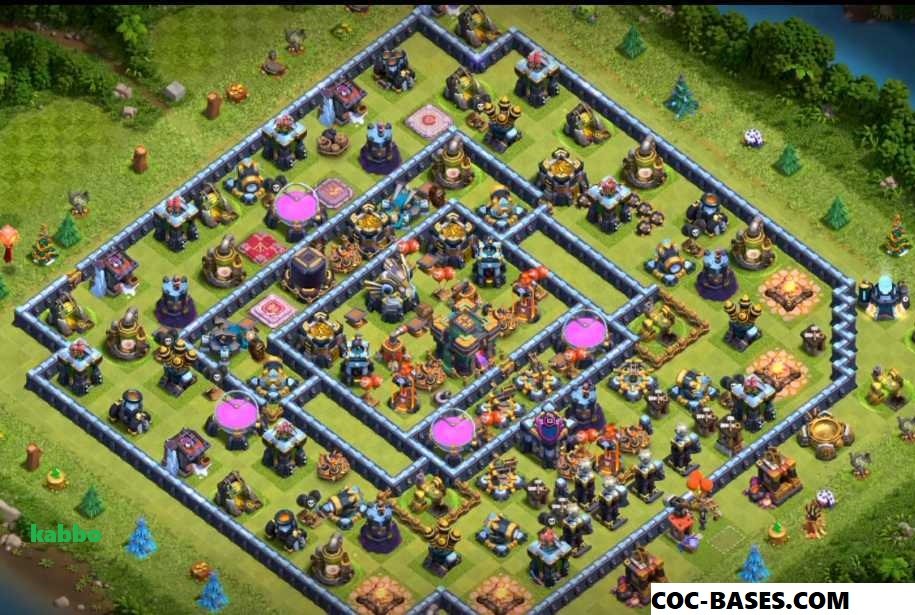 coc th14 farming base