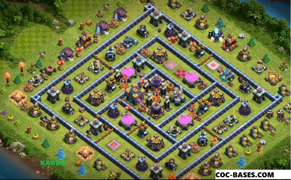 coc th14 farming base