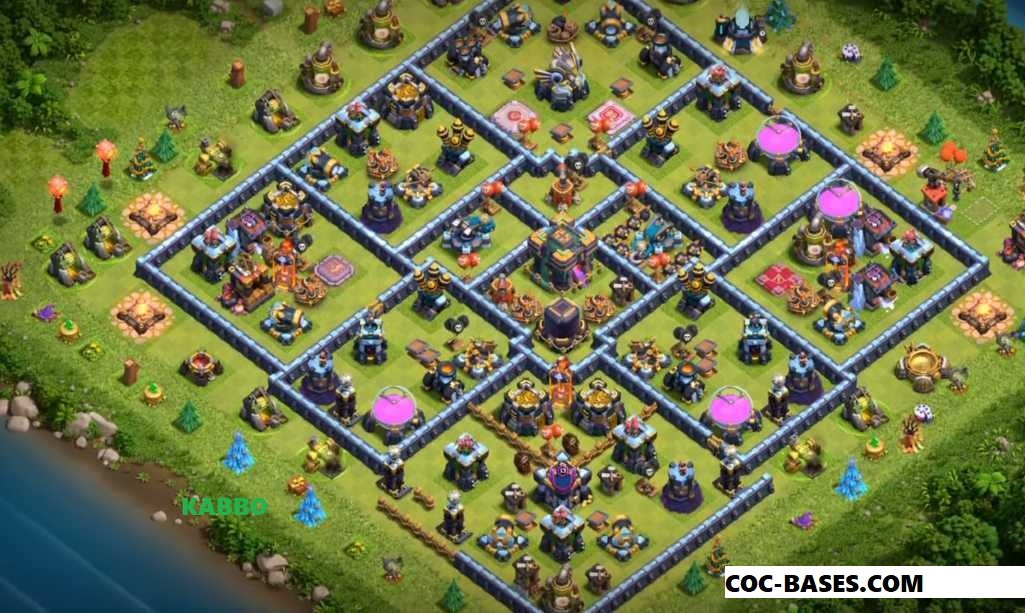 coc th14 farming base