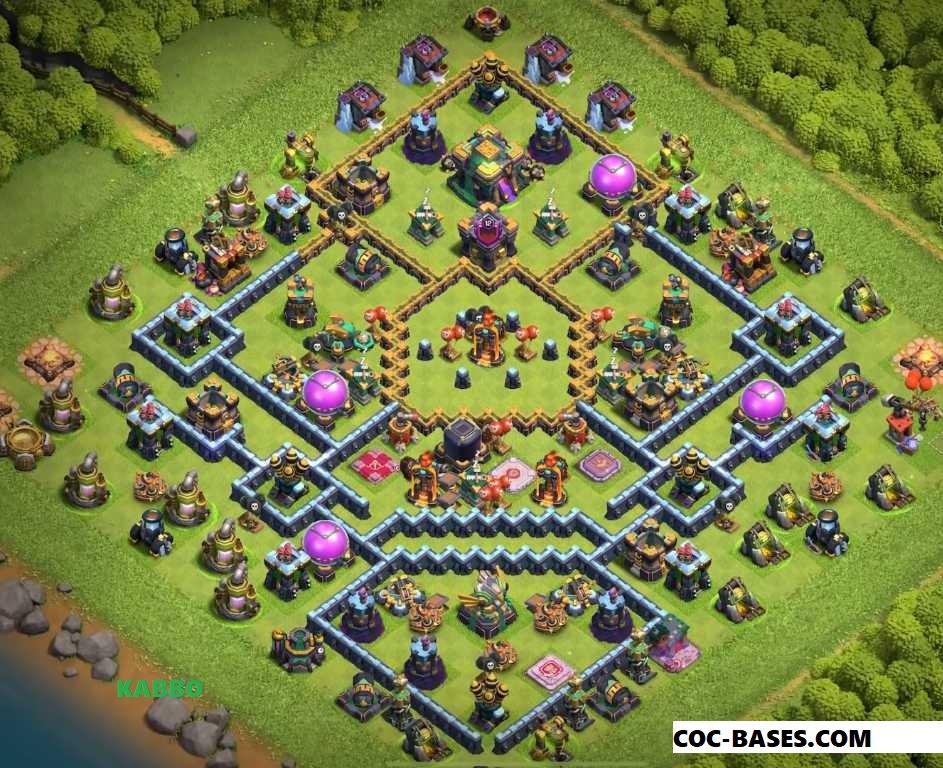 coc th14 farming base