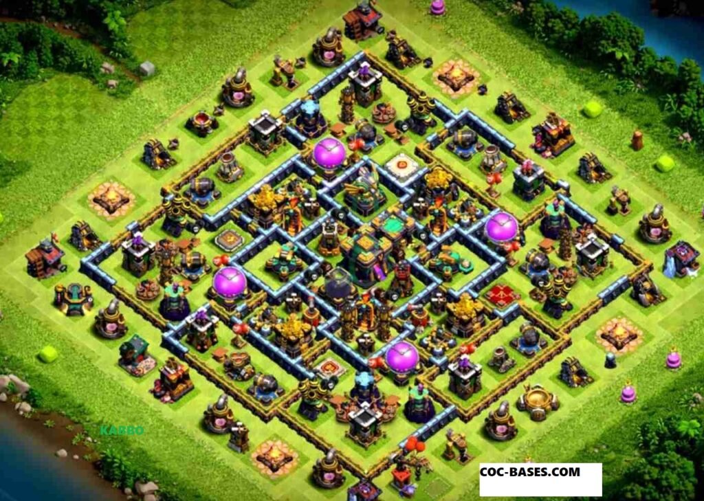 coc th14 farming base