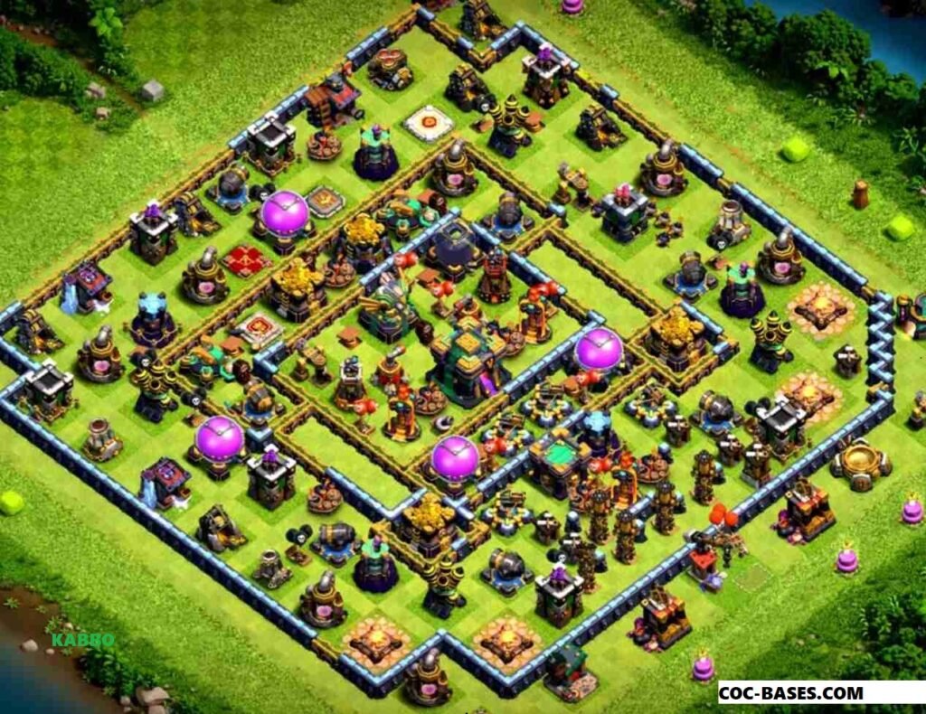 coc th14 farming base