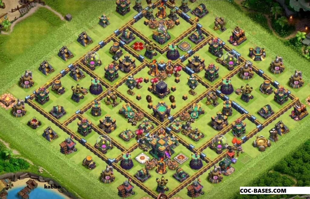 coc th14 farming base