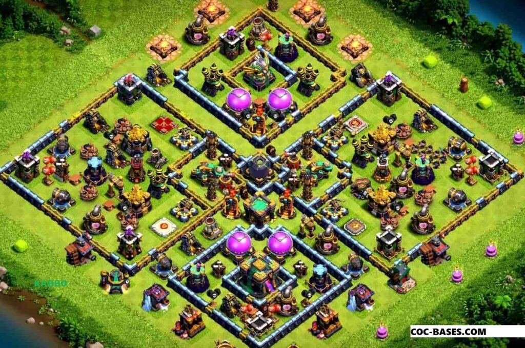 coc th14 farming base