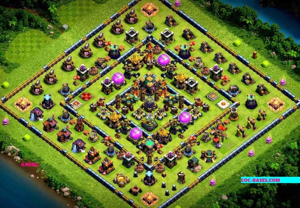 coc th14 farming base