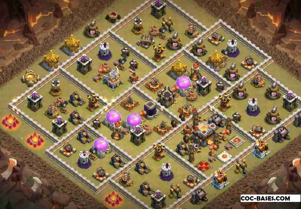 coc th 11 war update war bases