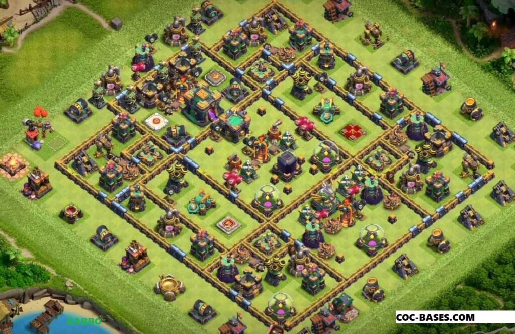 coc th14 farming base