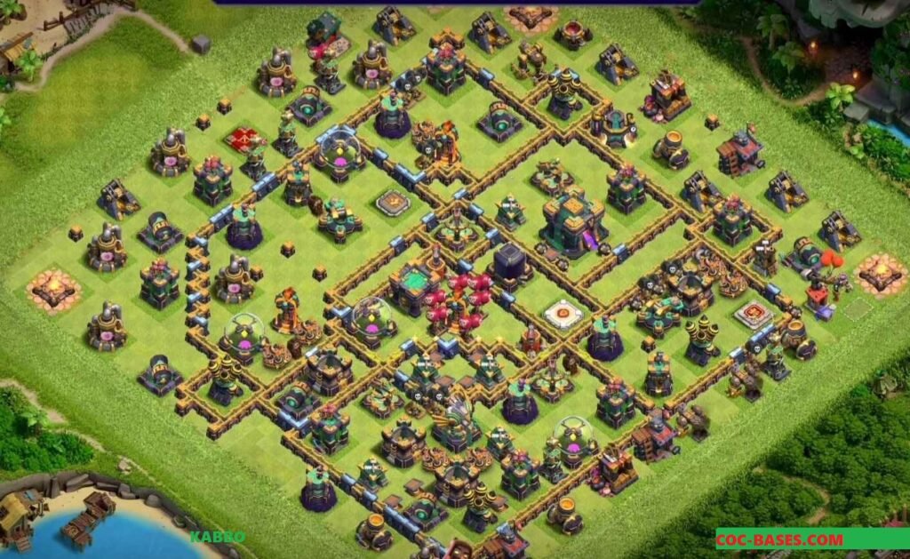 coc th14 farming base