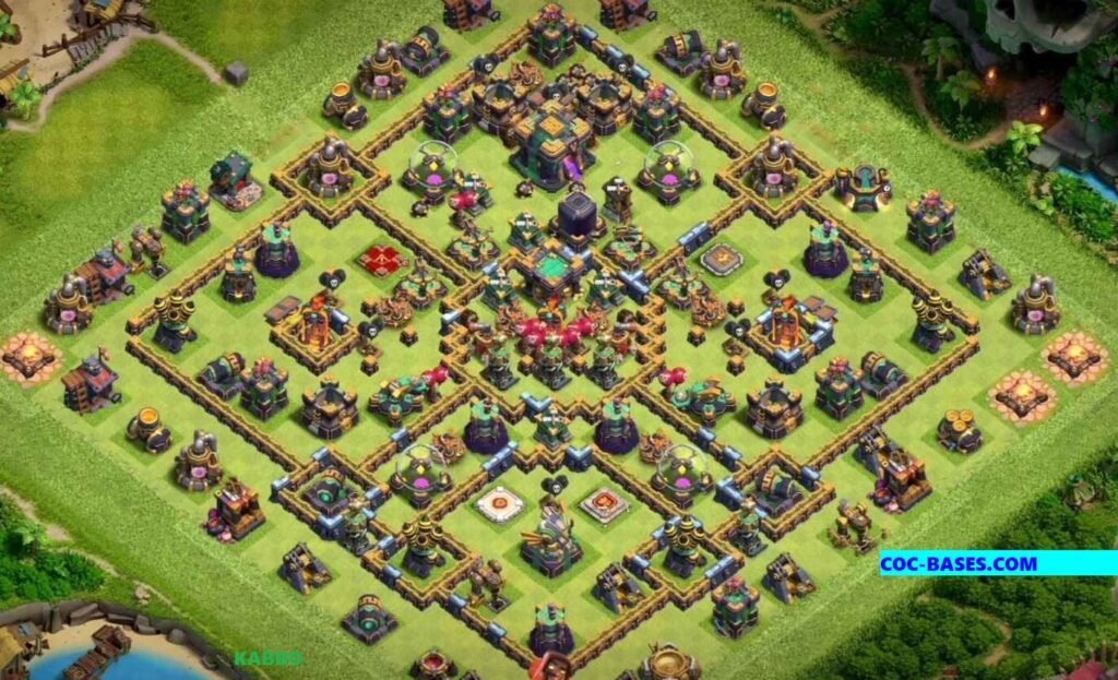 coc th14 farming base