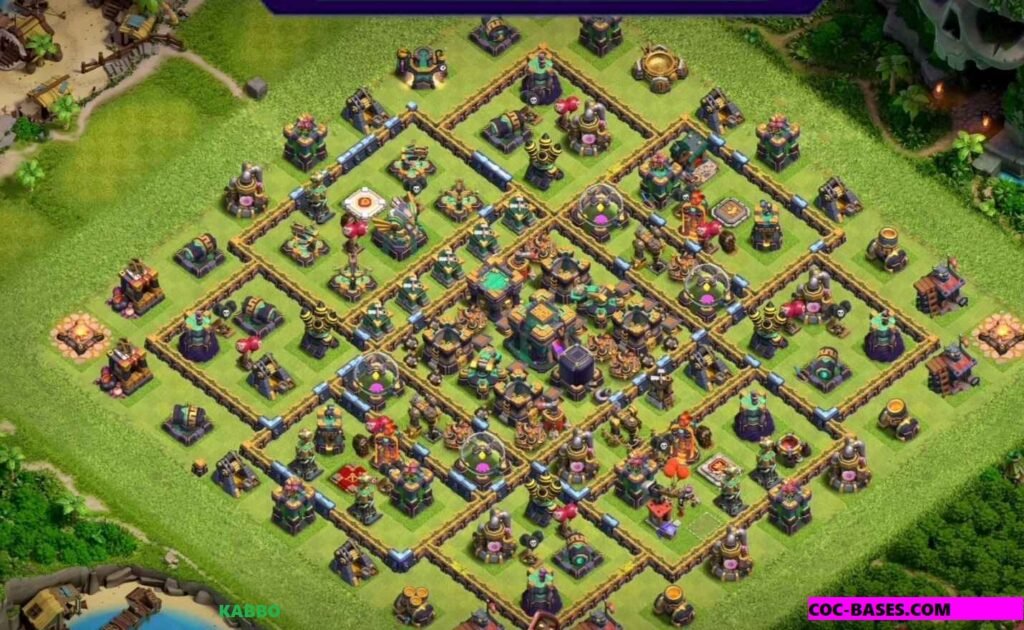 coc th14 farming base