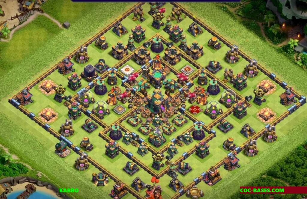 coc th14 farming base