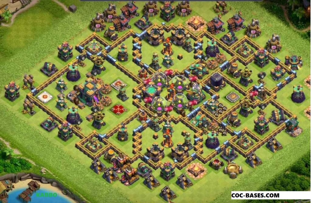 coc th14 farming base