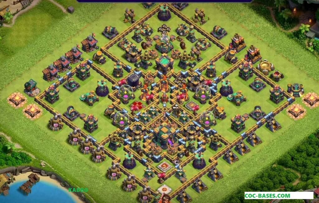 coc th14 farming base