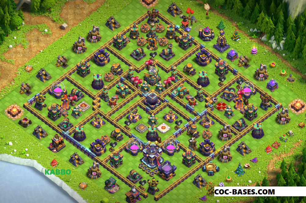 Town Hall 15 farming bases