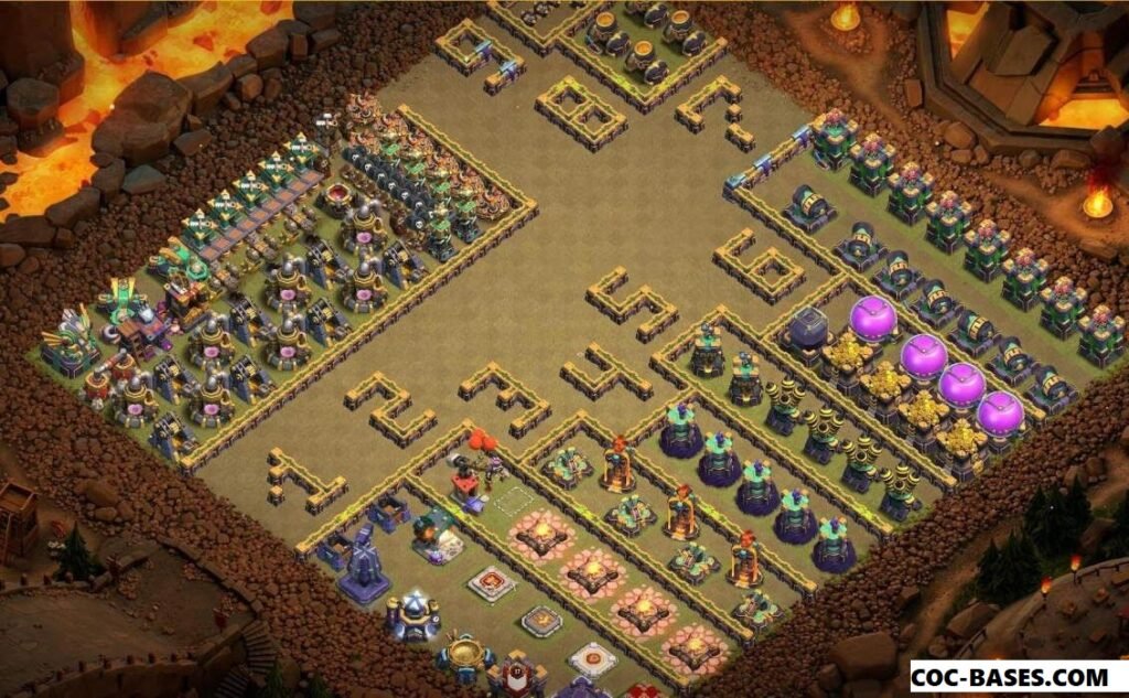 coc th 15 funny base