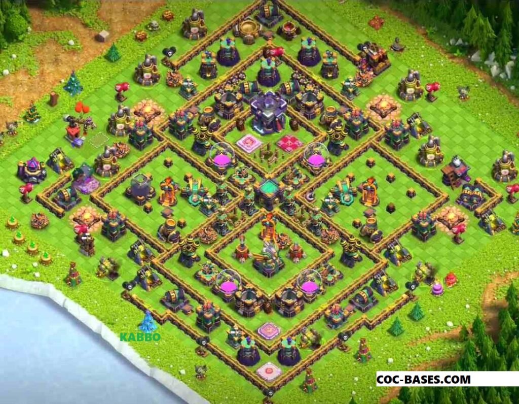 Town Hall 15 farming bases