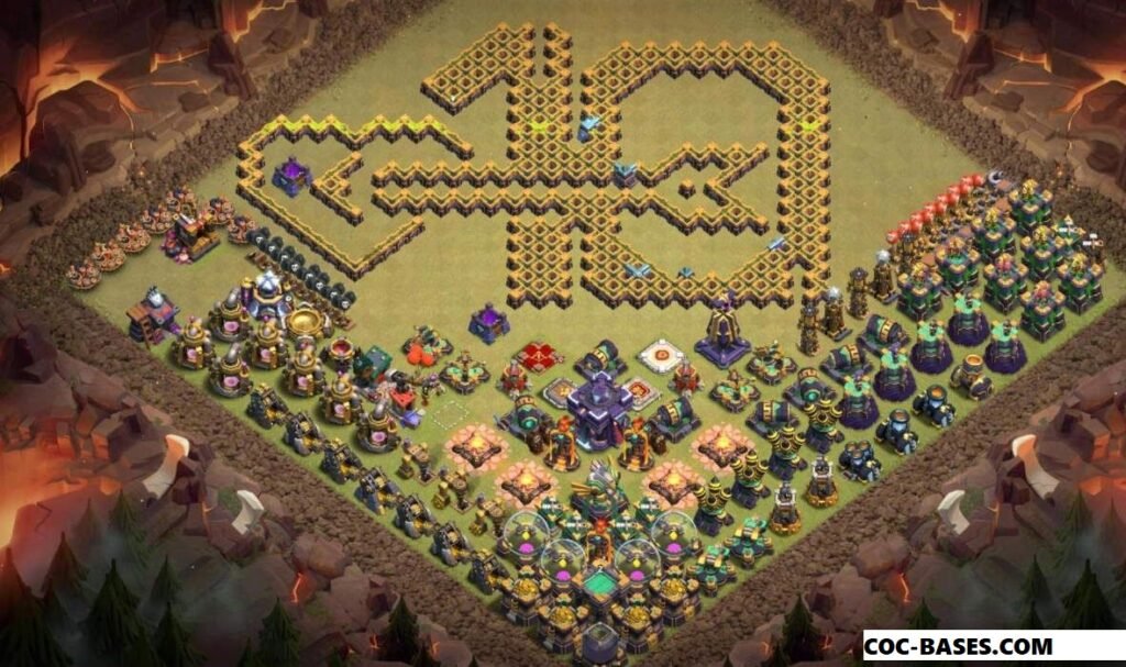 coc th 15 funny base