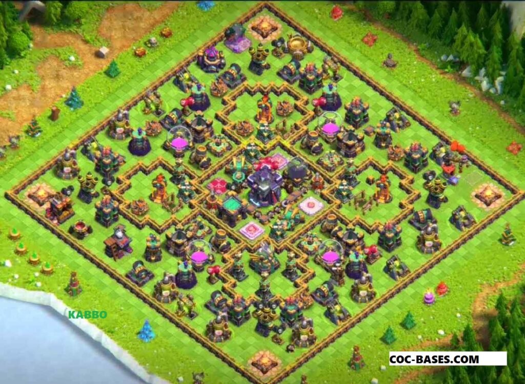 Town Hall 15 farming bases