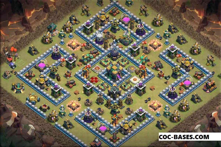 Top 105+coc th14 war base anti 1 star 2023 coc th14 war base