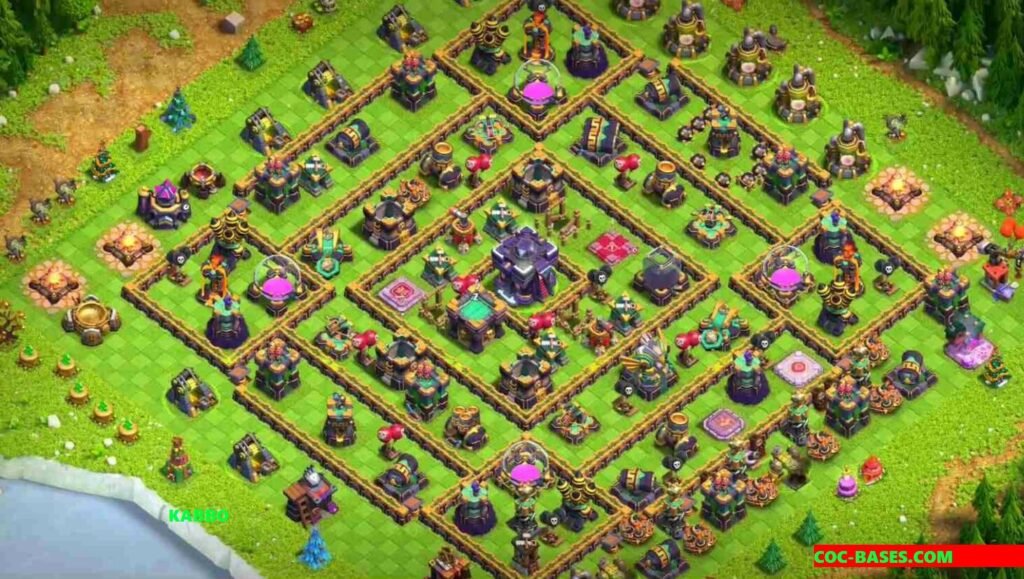 Town Hall 15 farming bases