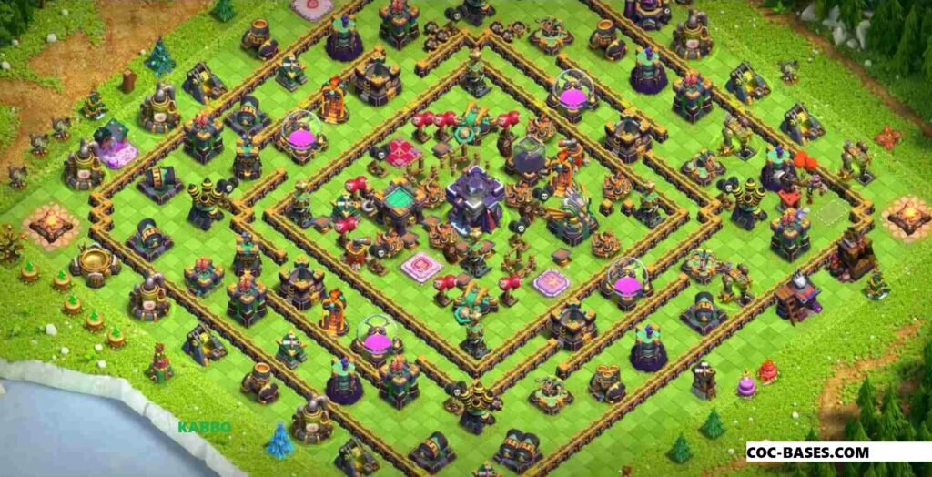 Town Hall 15 farming bases