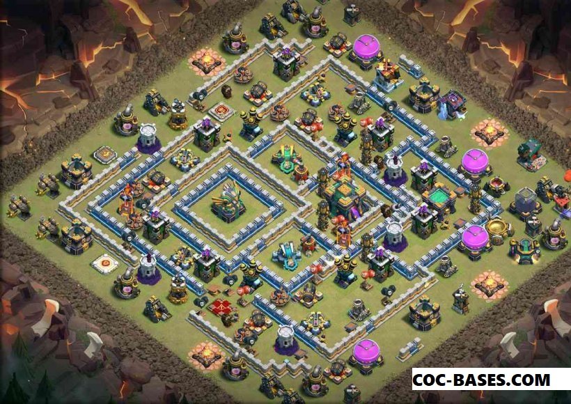 Top 105+coc th14 war base anti 1 star 2023 coc th14 war base