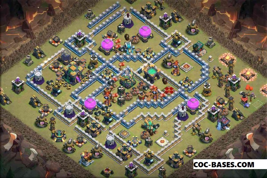 Top 105+coc th14 war base anti 1 star 2023 coc th14 war base