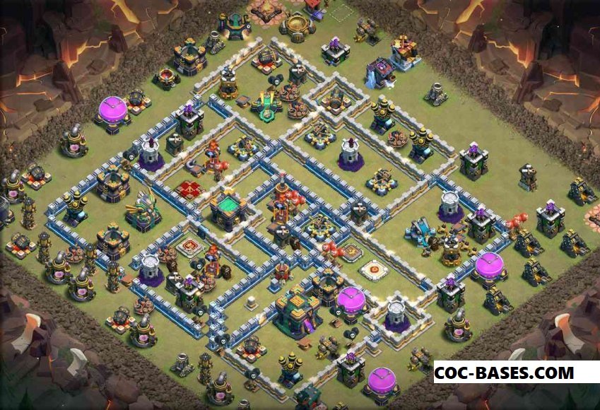 Top 105+coc th14 war base anti 1 star 2023 coc th14 war base