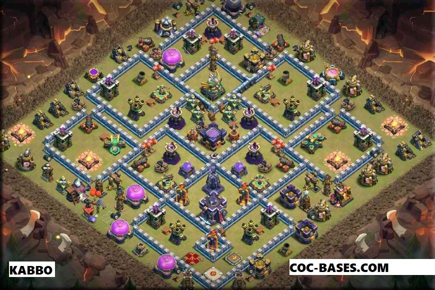 Best 30+ COC th15 war base anti 2 star 2023 27