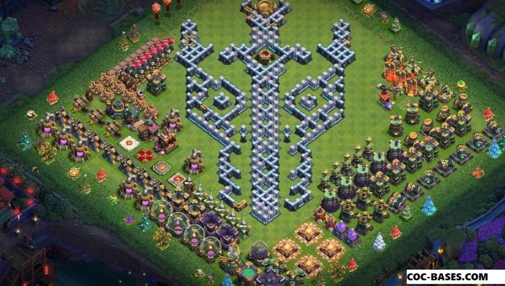 coc th 15 funny base