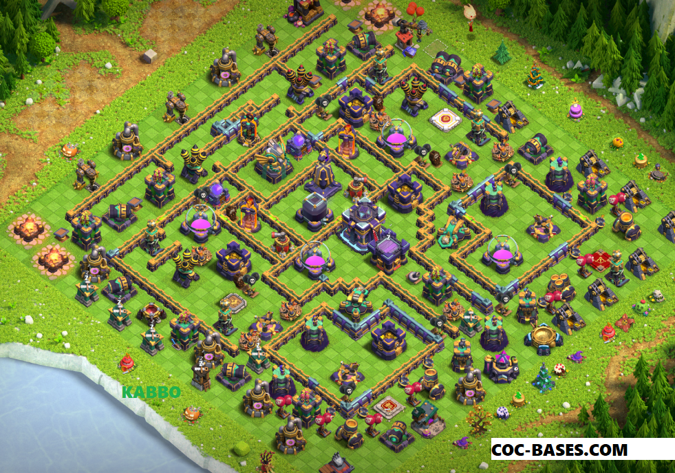 Town Hall 15 farming bases