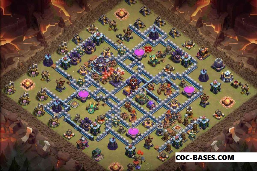 Best 30+ COC th15 war base anti 2 star 2023 37