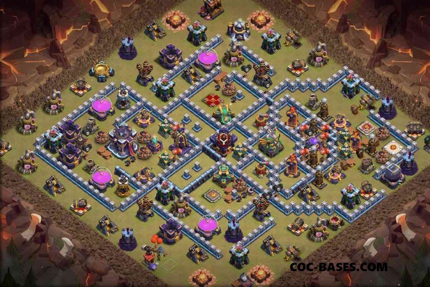 Best 30+ COC th15 war base anti 2 star 2023 39