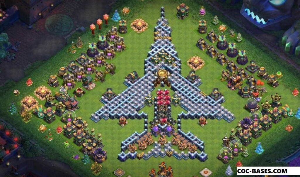 coc th 15 funny base