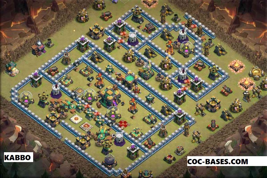 Top 105+coc th14 war base anti 1 star 2023 coc th14 war base