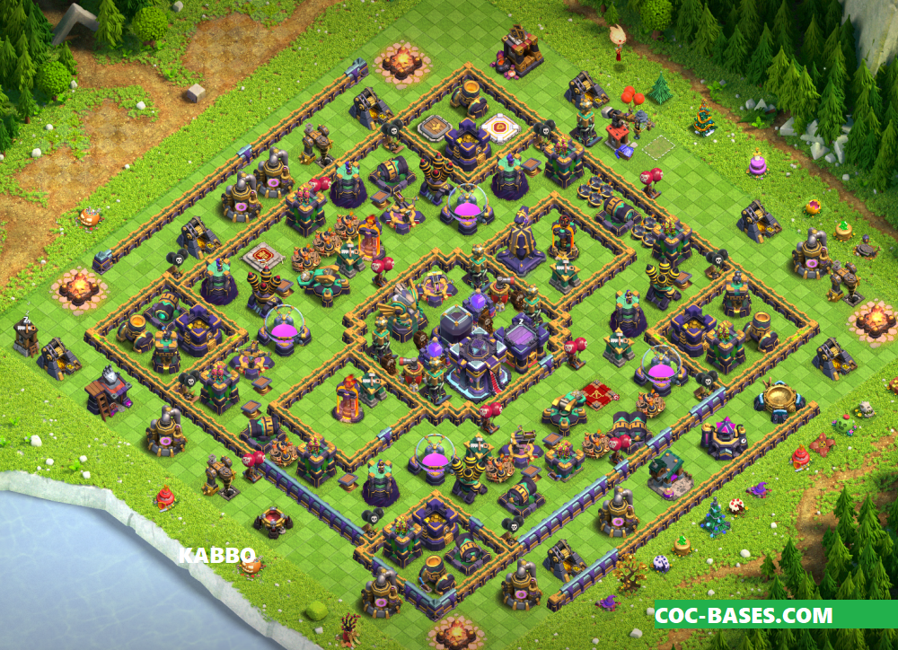 Town Hall 15 farming bases