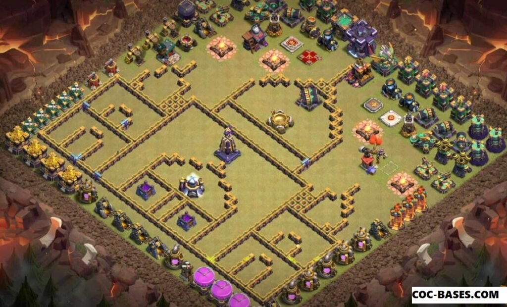 coc th 15 funny base