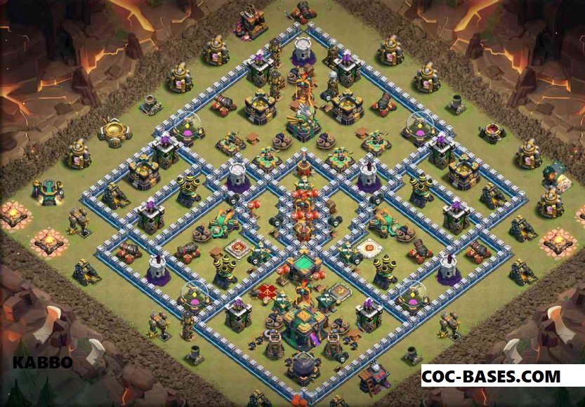 Top 105+coc th14 war base anti 1 star 2023 coc th14 war base
