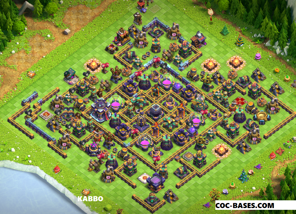 Town Hall 15 farming bases
