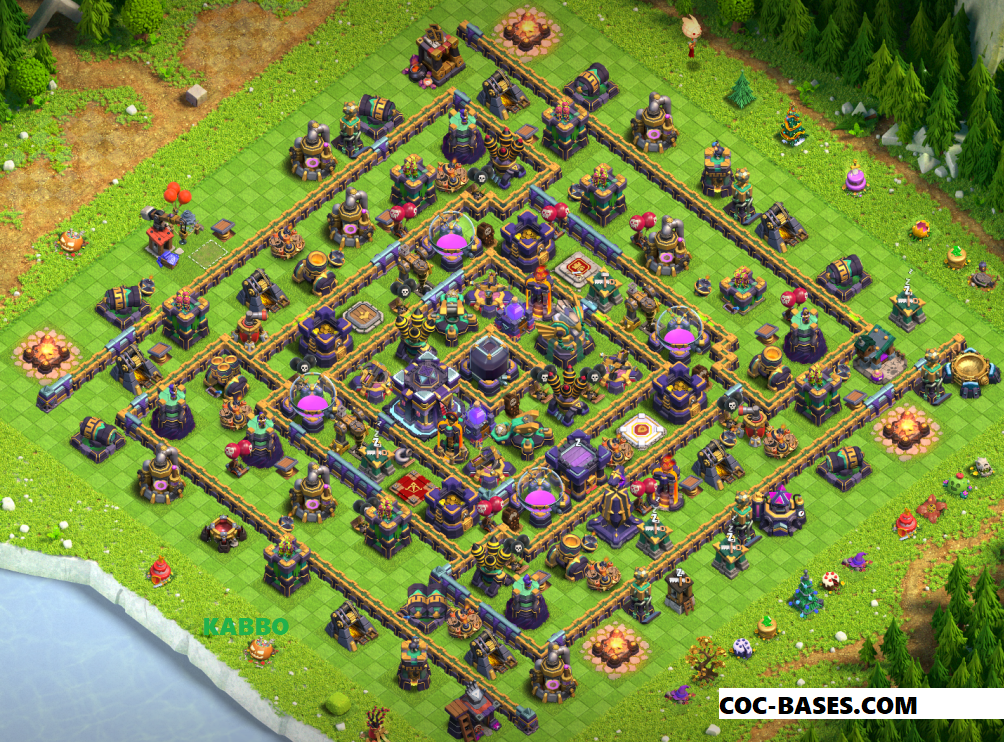 Town Hall 15 farming bases