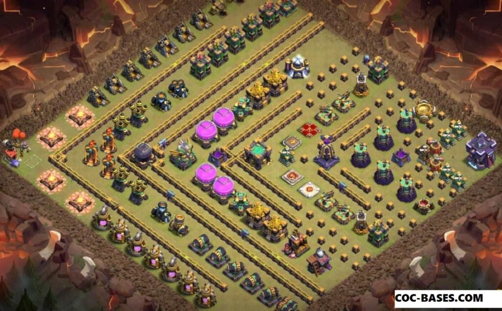 coc th 15 funny base