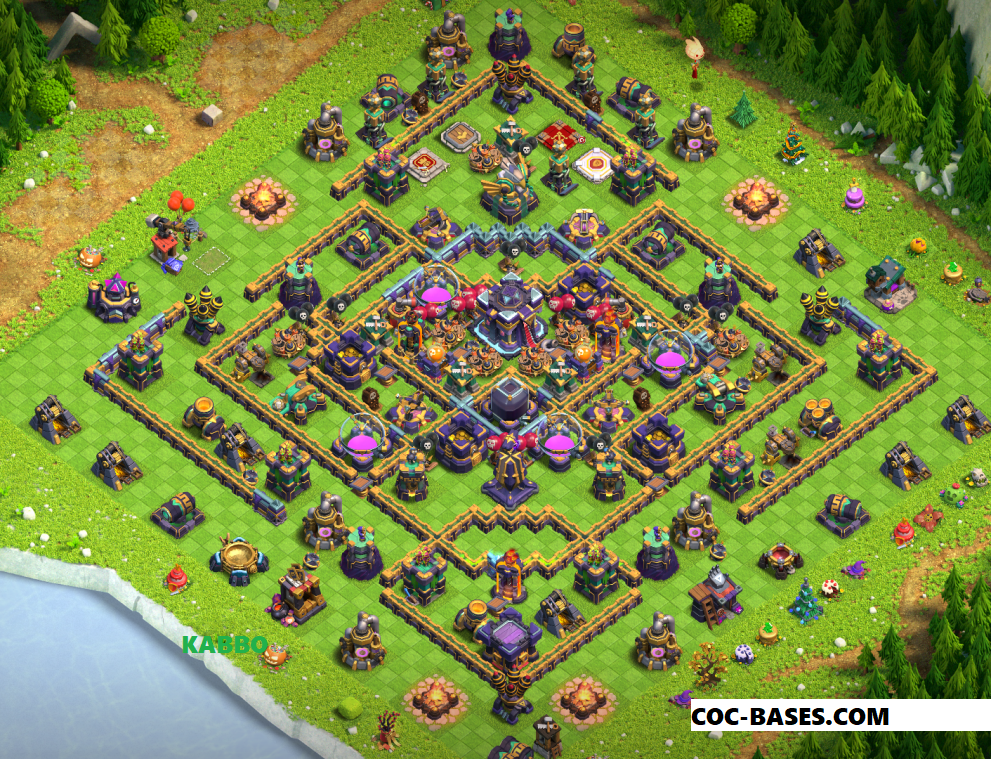 Town Hall 15 farming bases