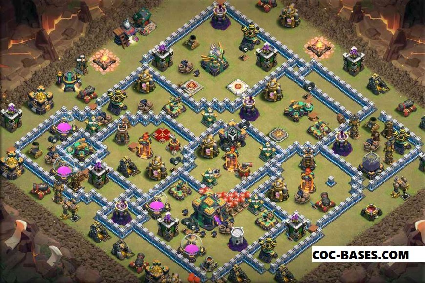Top 105+coc th14 war base anti 1 star 2023 coc th14 war base