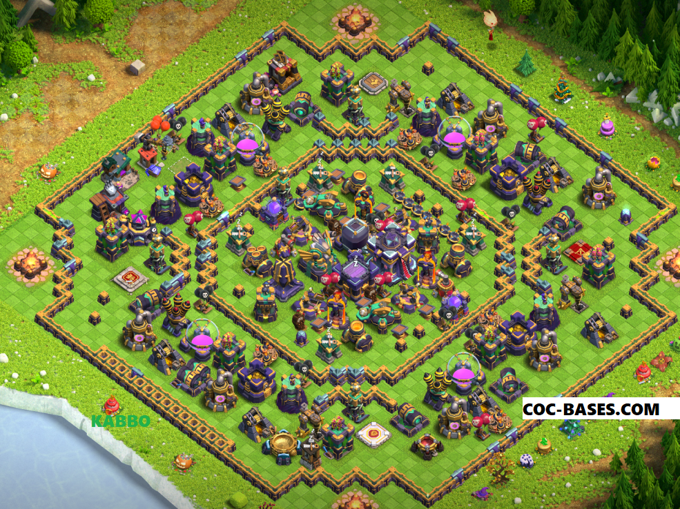 Town Hall 15 farming bases