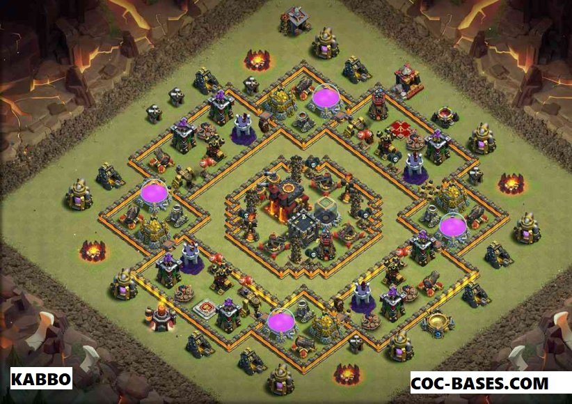 COC TH10 war update bases