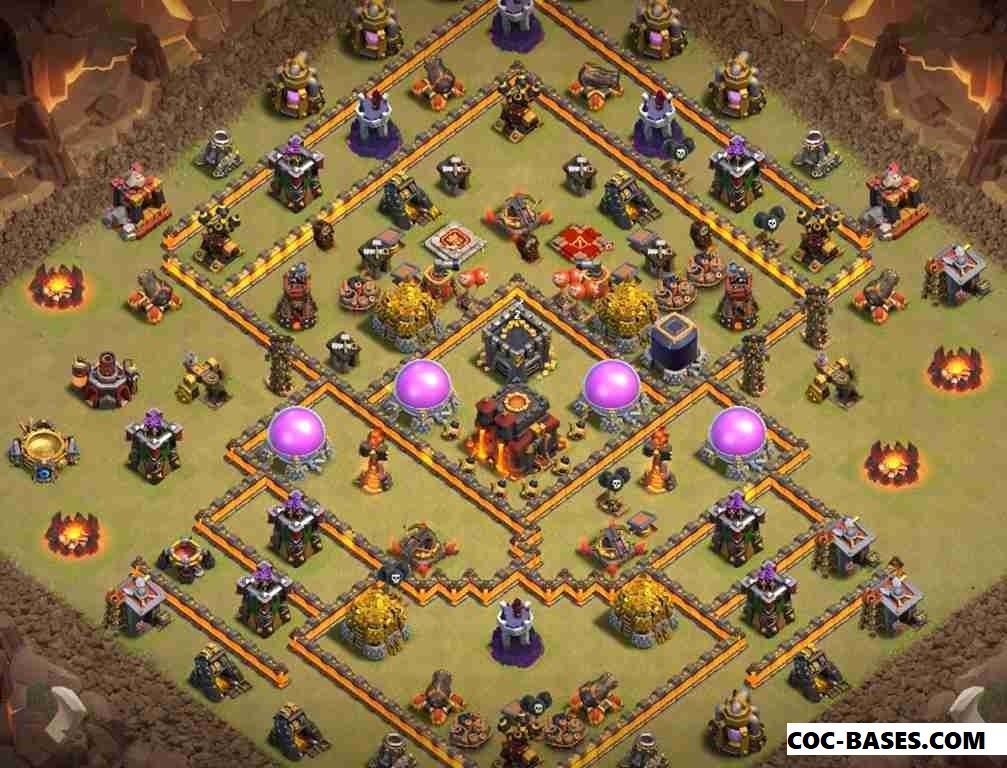 COC TH10 war update bases