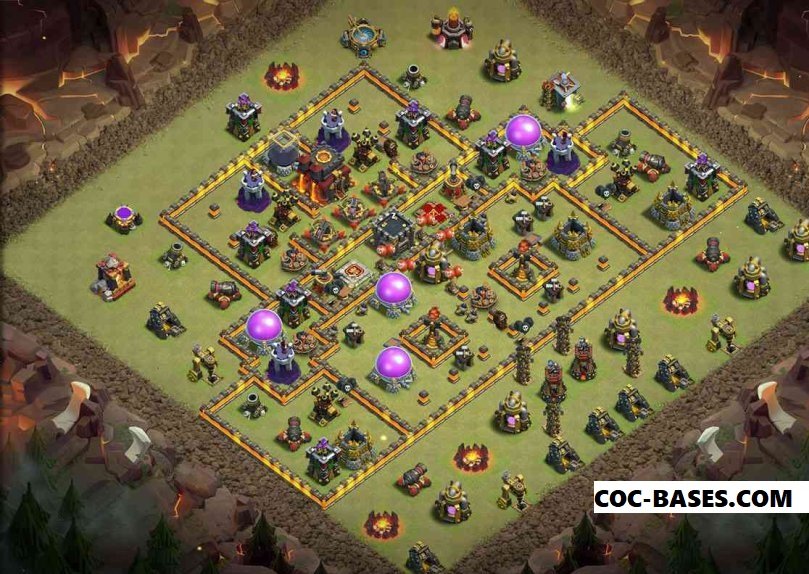 COC TH10 war update bases