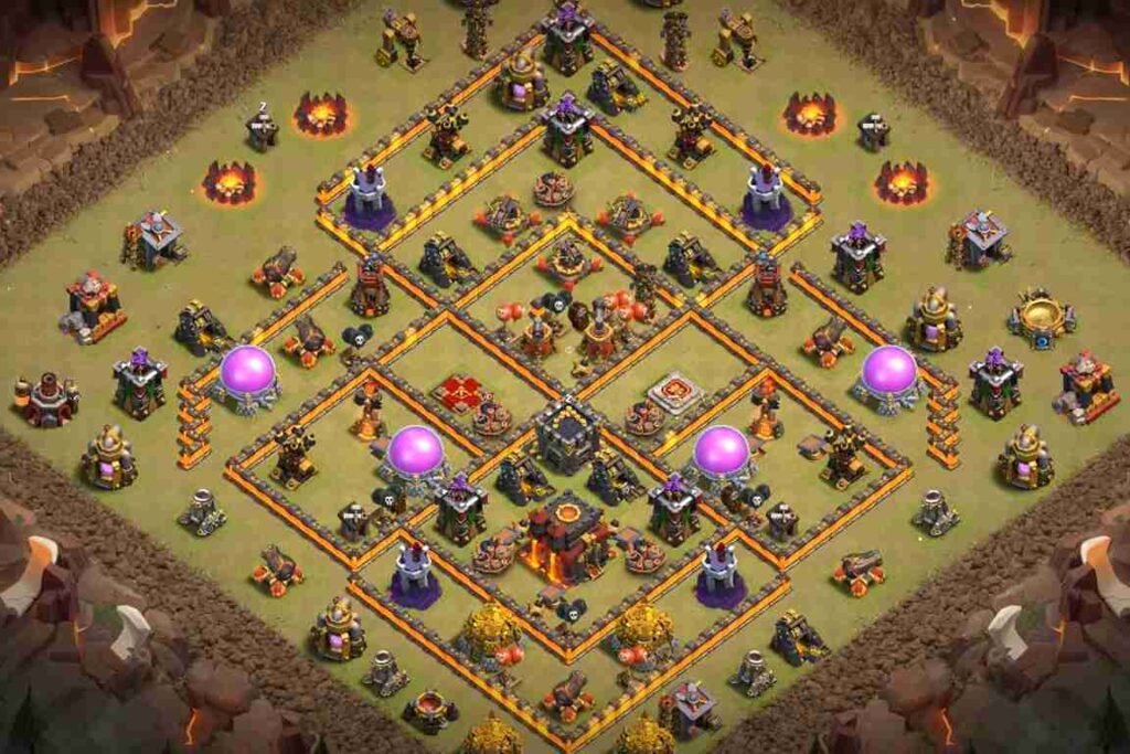 COC TH10 war update bases